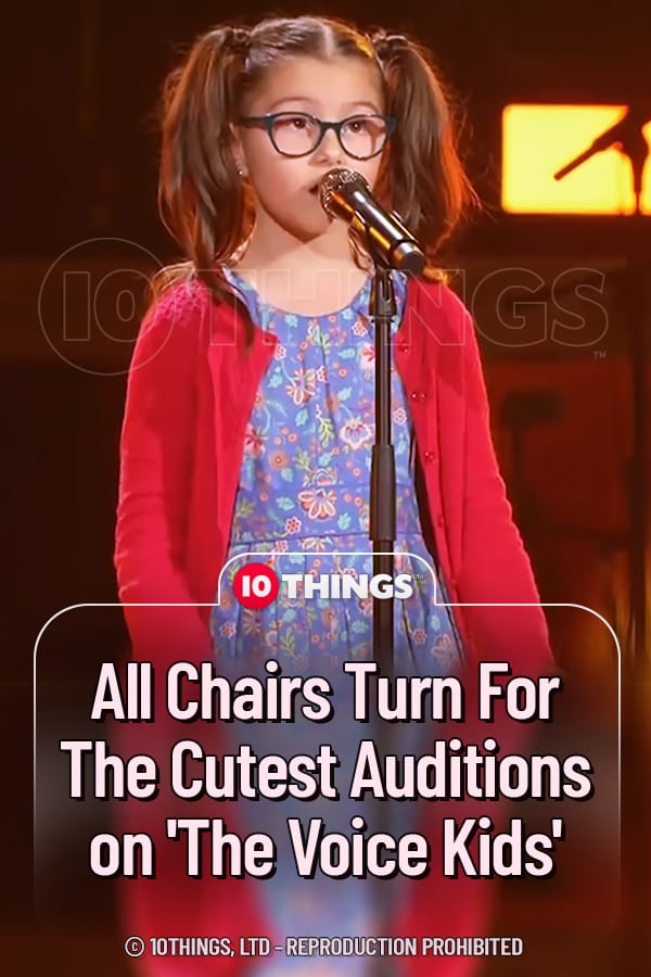 All Chairs Turn For The Cutest Auditions on \'The Voice Kids\'