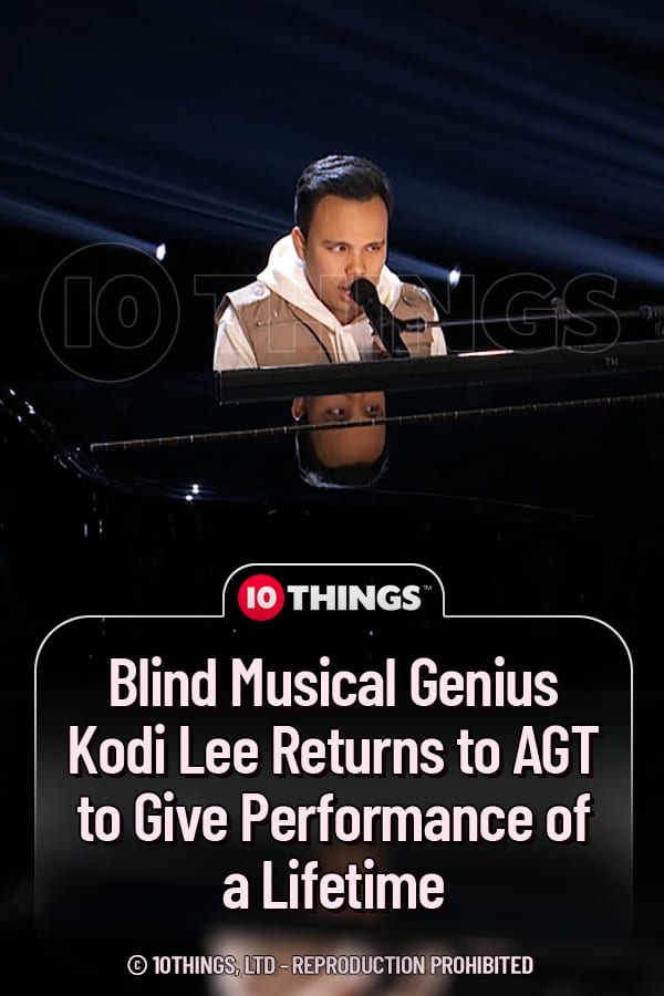 Blind Musical Genius Kodi Lee Returns to AGT to Give Performance of a Lifetime