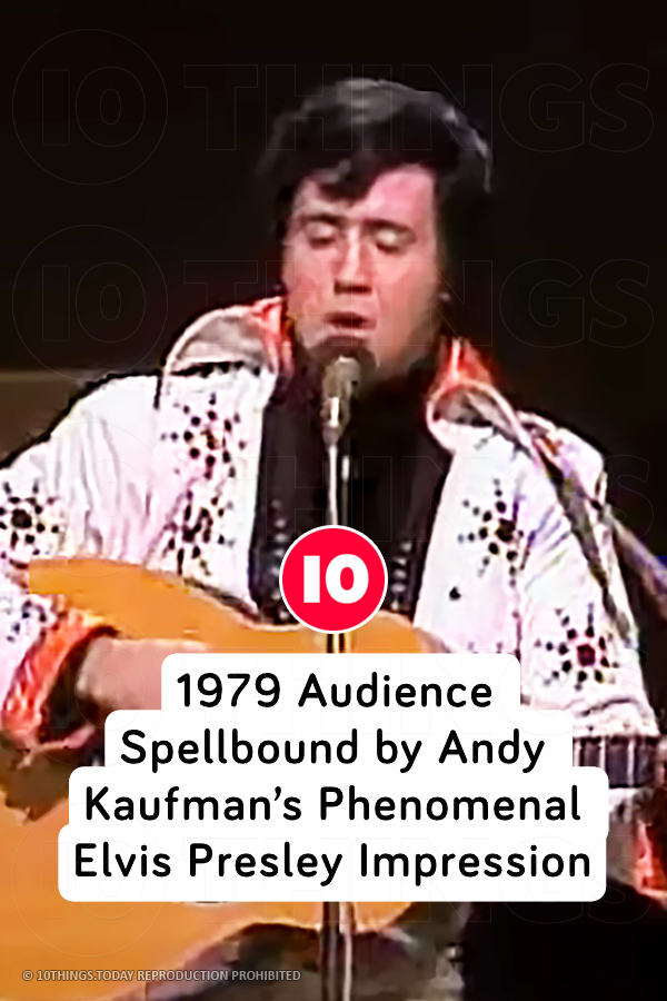 1979 Audience Spellbound by Andy Kaufman’s Phenomenal Elvis Presley Impression
