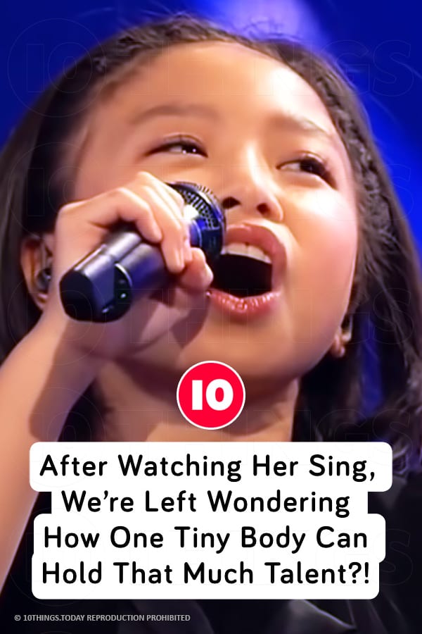 After Watching Her Sing, We’re Left Wondering How One Tiny Body Can Hold That Much Talent?!