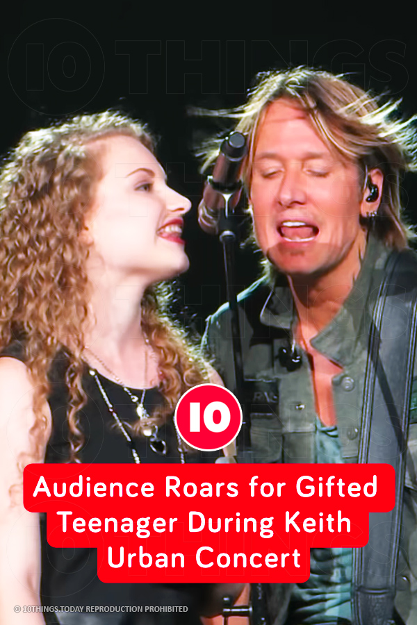 Audience Roars for Gifted Teenager During Keith Urban Concert
