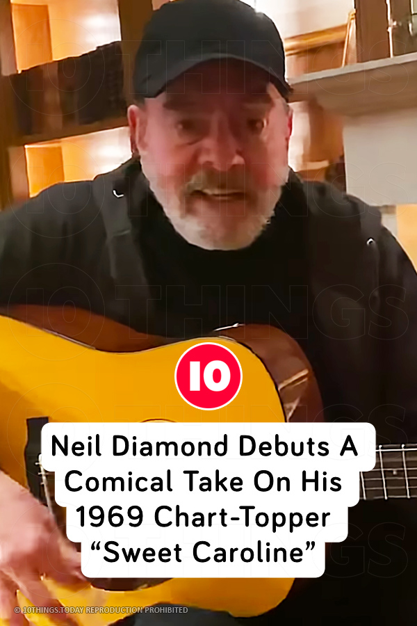 Neil Diamond Debuts A Comical Take On His 1969 Chart-Topper “Sweet Caroline”