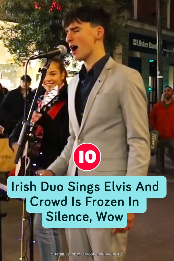 Irish Duo Sings Elvis And Crowd Is Frozen In Silence, Wow