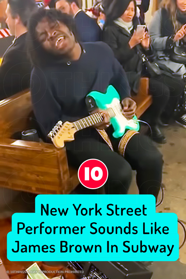 New York Street Performer Sounds Like James Brown In Subway