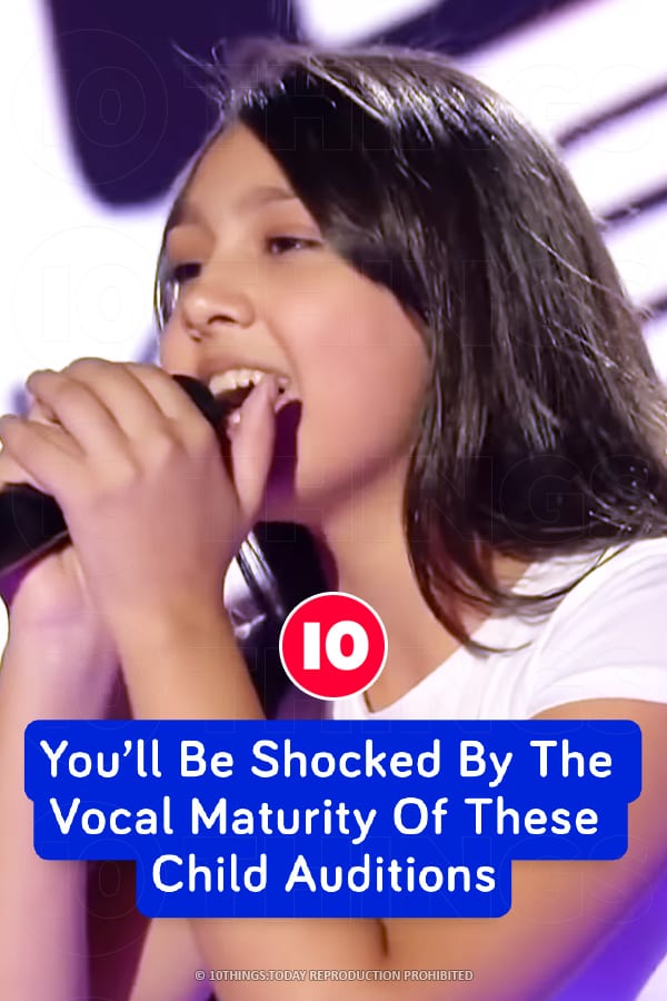 You’ll Be Shocked By The Vocal Maturity Of These Child Auditions