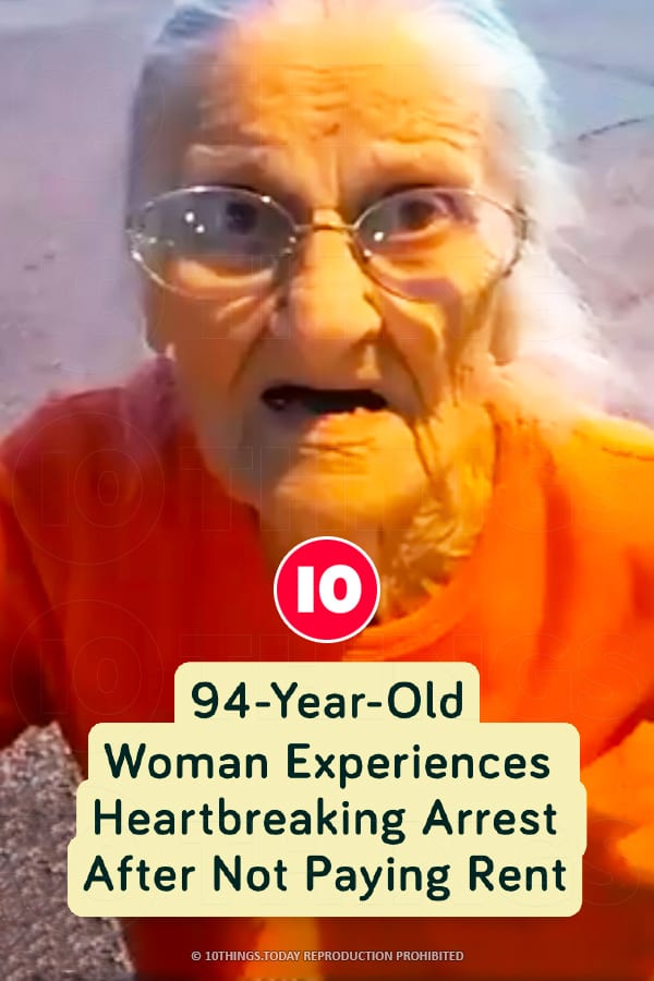 94-Year-Old Woman Experiences Heartbreaking Arrest After Not Paying Rent