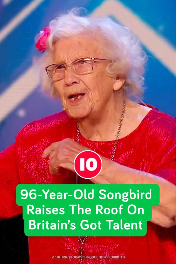 96-Year-Old Songbird Raises The Roof On Britain’s Got Talent