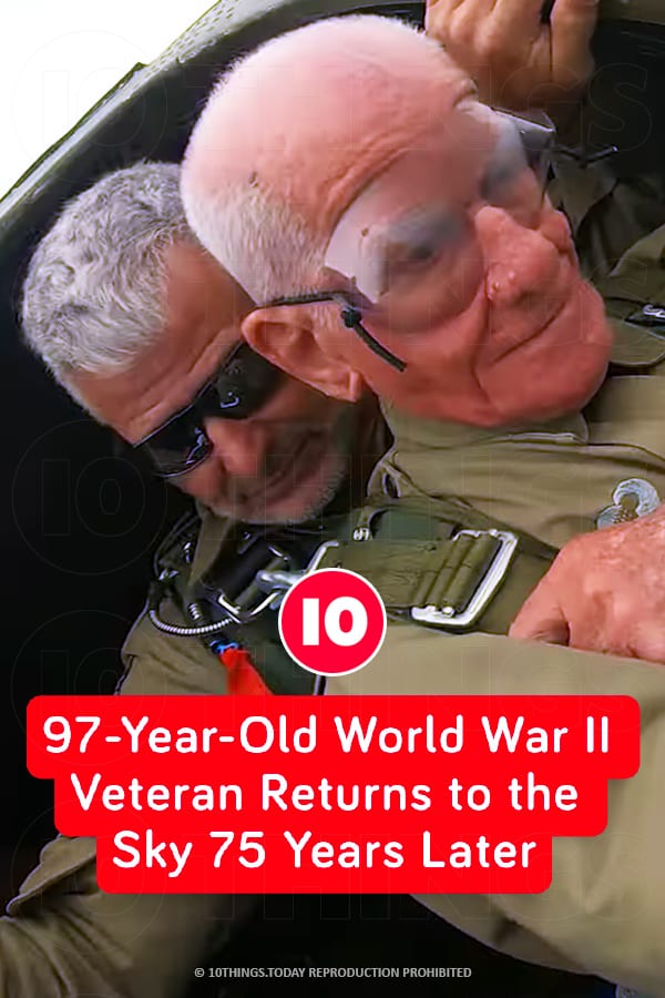 97-Year-Old World War II Veteran Returns to the Sky 75 Years Later
