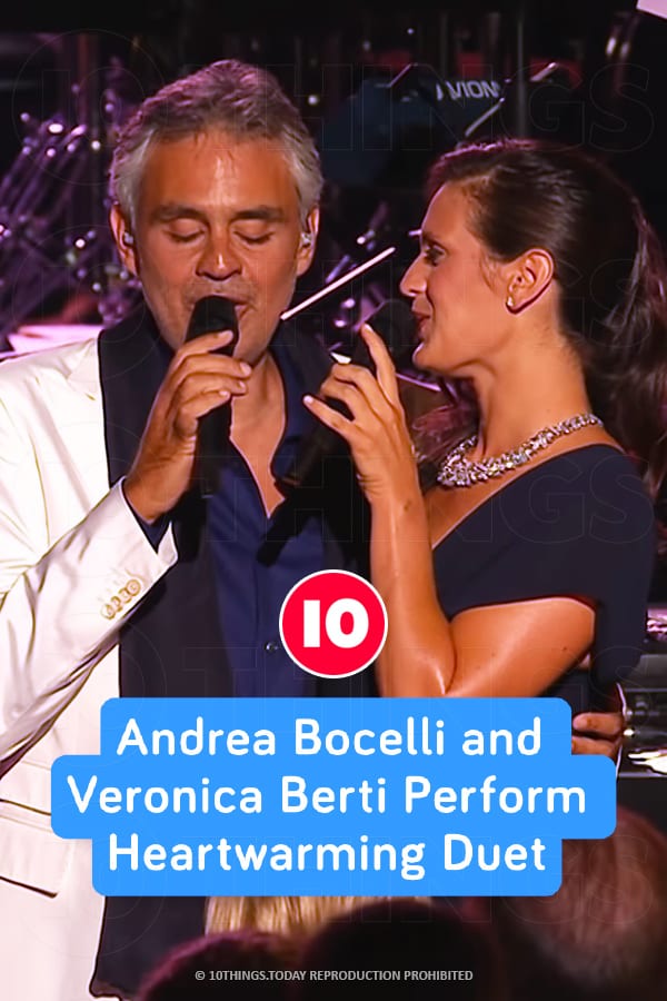 Andrea Bocelli and Veronica Berti Perform Heartwarming Duet