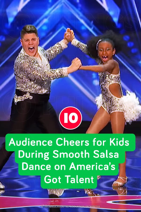 Audience Cheers for Kids During Smooth Salsa Dance on America’s Got Talent