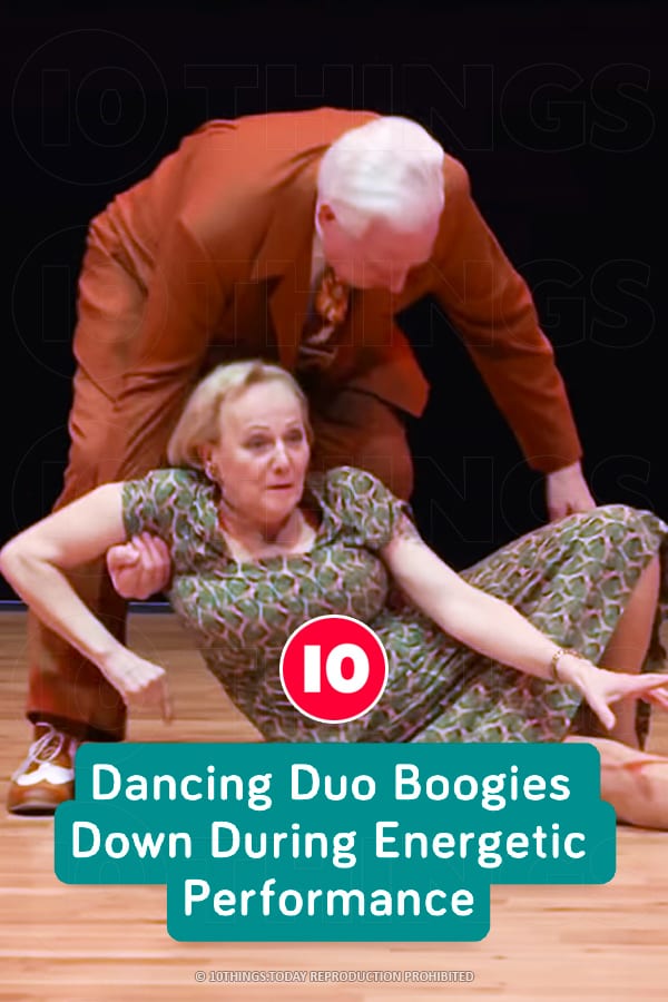 Dancing Duo Boogies Down During Energetic Performance
