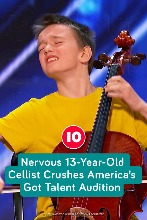 Nervous 13-Year-Old Cellist Crushes America’s Got Talent Audition