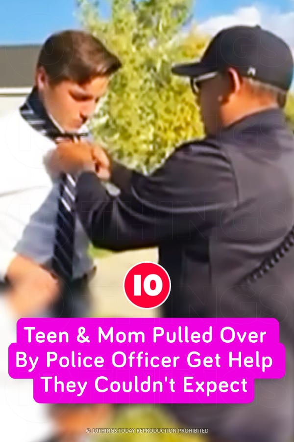 Teen & Mom Pulled Over By Police Officer Get Help They Couldn\'t Expect