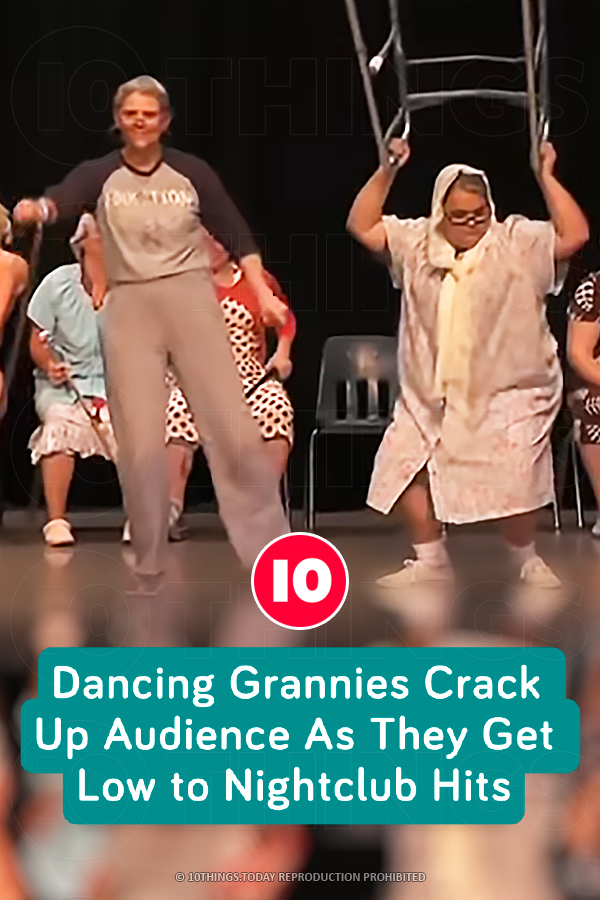 Dancing Grannies Crack Up Audience As They Get Low to Nightclub Hits