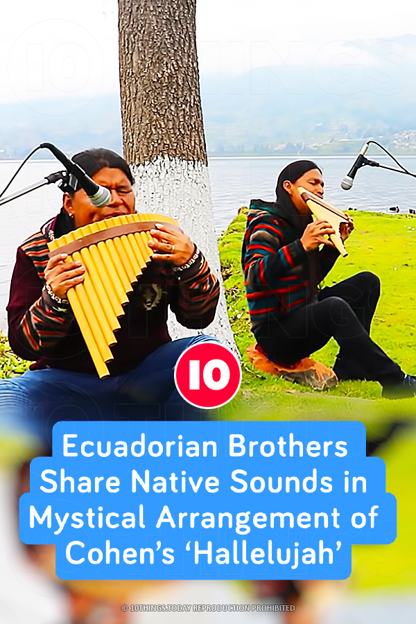 Ecuadorian Brothers Share Native Sounds in Mystical Arrangement of Cohen’s ‘Hallelujah’