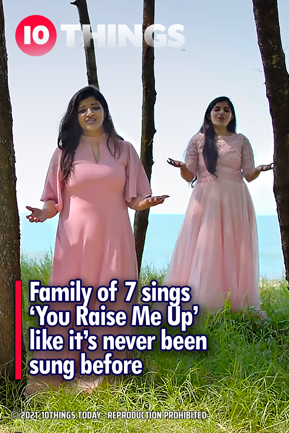 Family of 7 sings ‘You Raise Me Up’ like it’s never been sung before