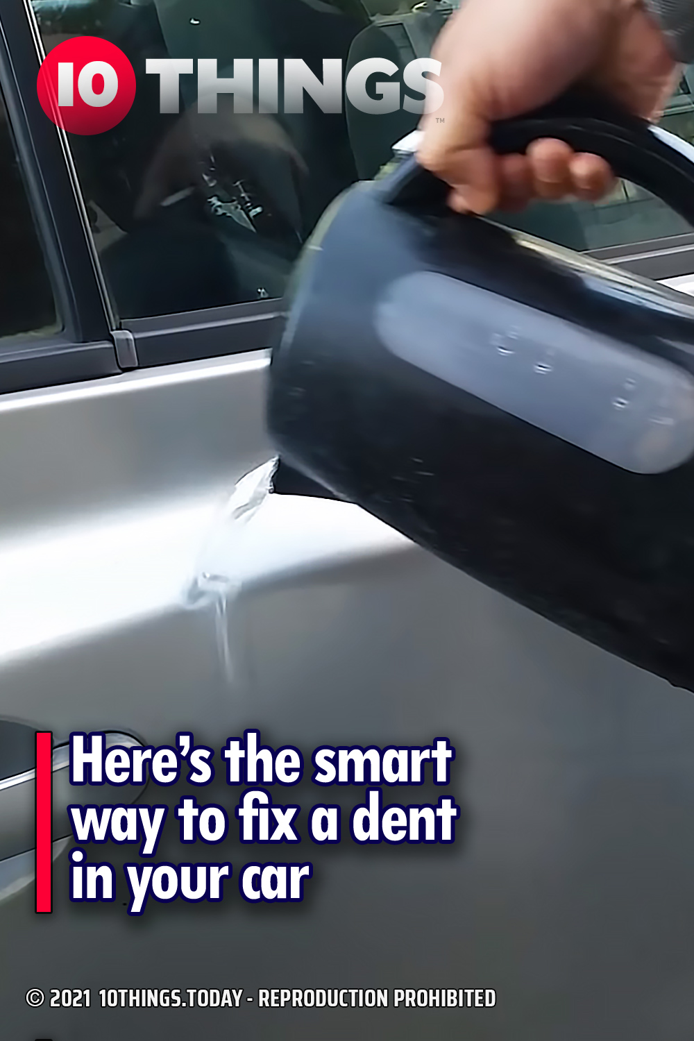 Here’s the smart way to fix a dent in your car