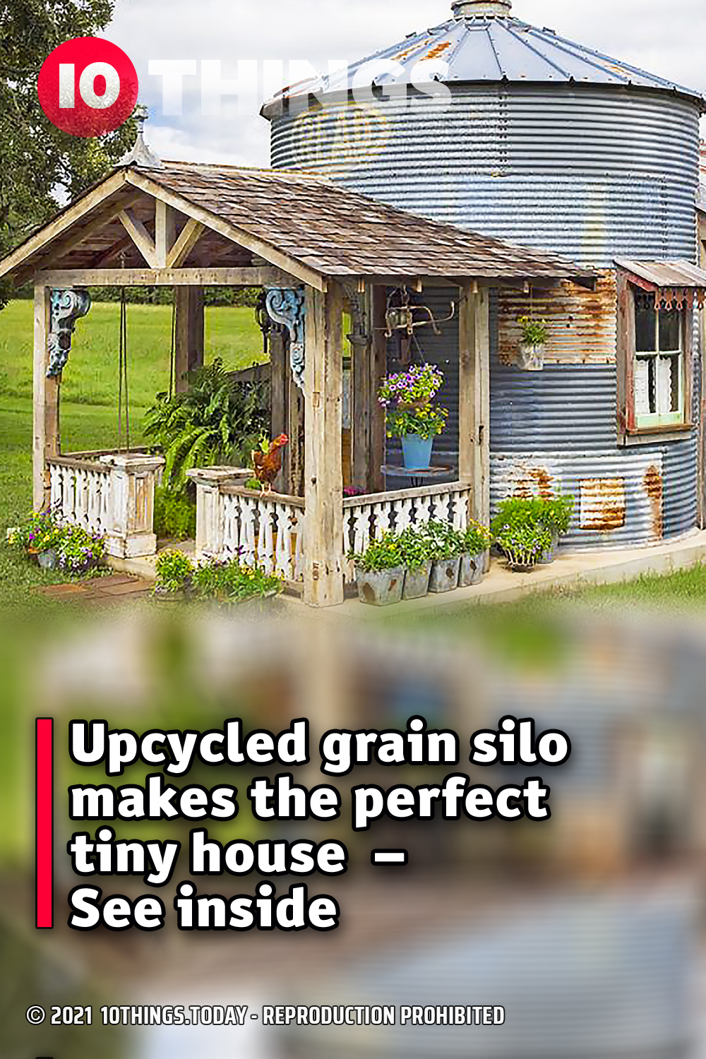 Upcycled grain silo makes the perfect tiny house  – See inside