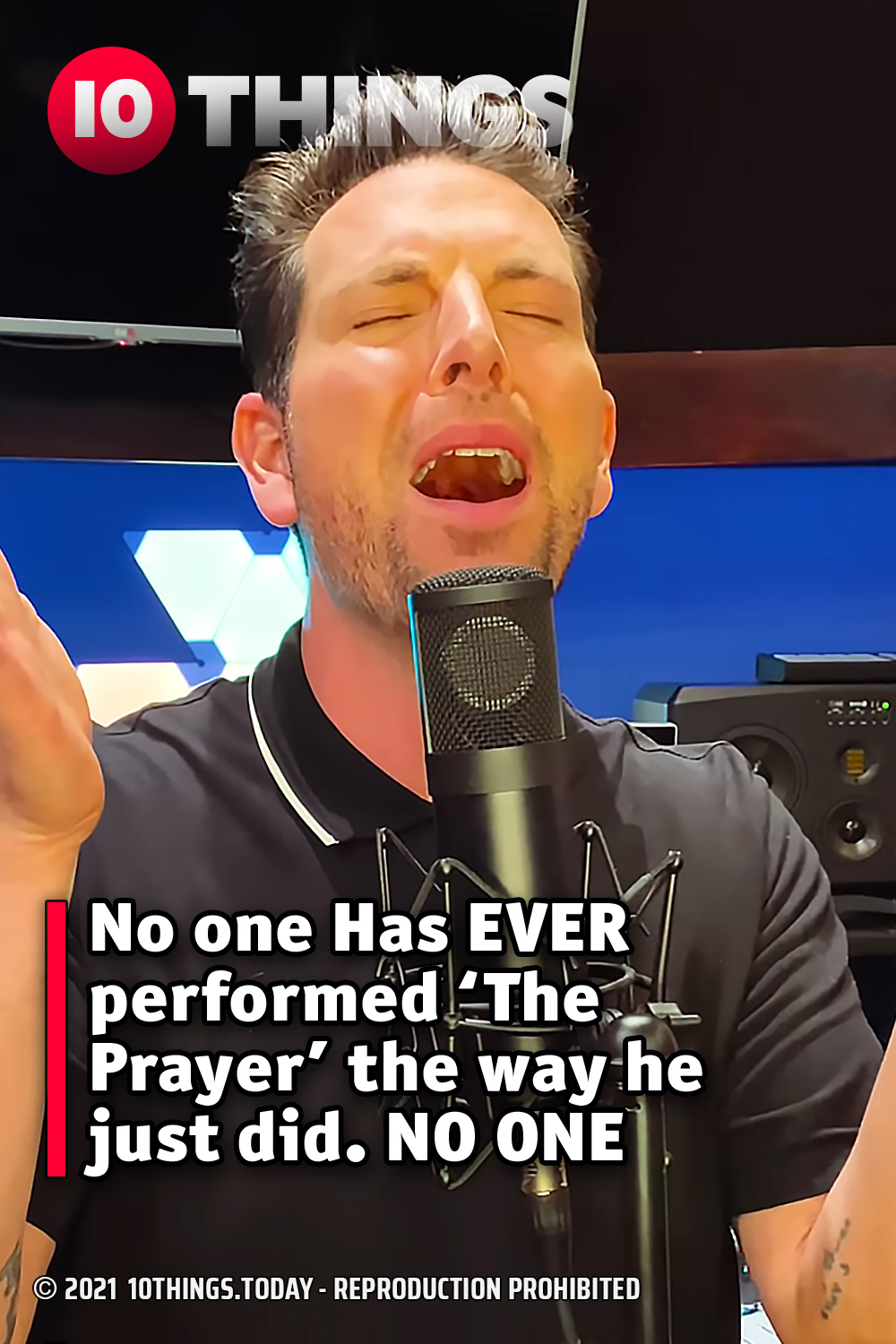 No one Has EVER performed ‘The Prayer’ the way he just did. NO ONE